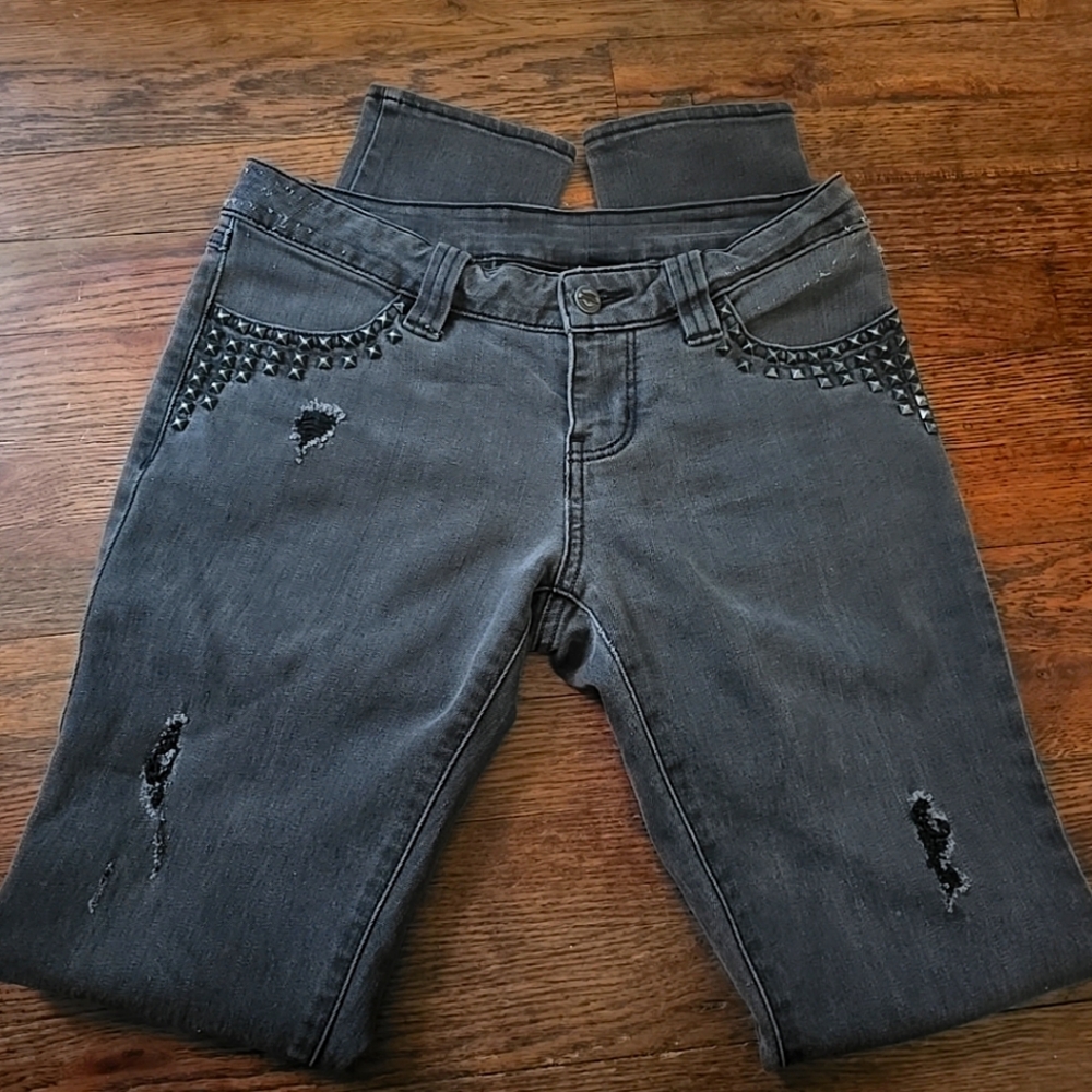 Harley davidson size 2 studded jeans